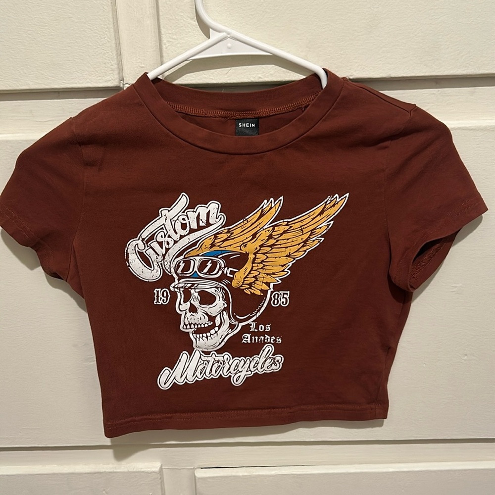 Cropped Shein Short sleeve shirt